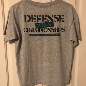 Grey Reebok tee shirt
